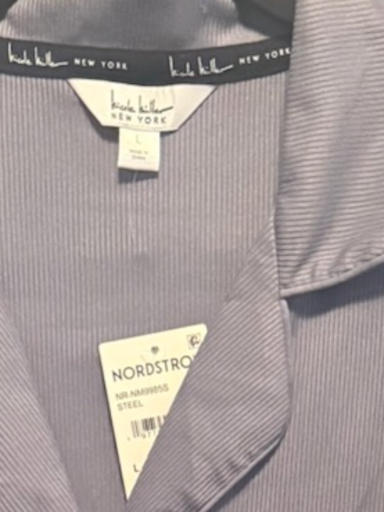 New with Tags Nicole Miller Pajama set Large - Picture 3 of 3